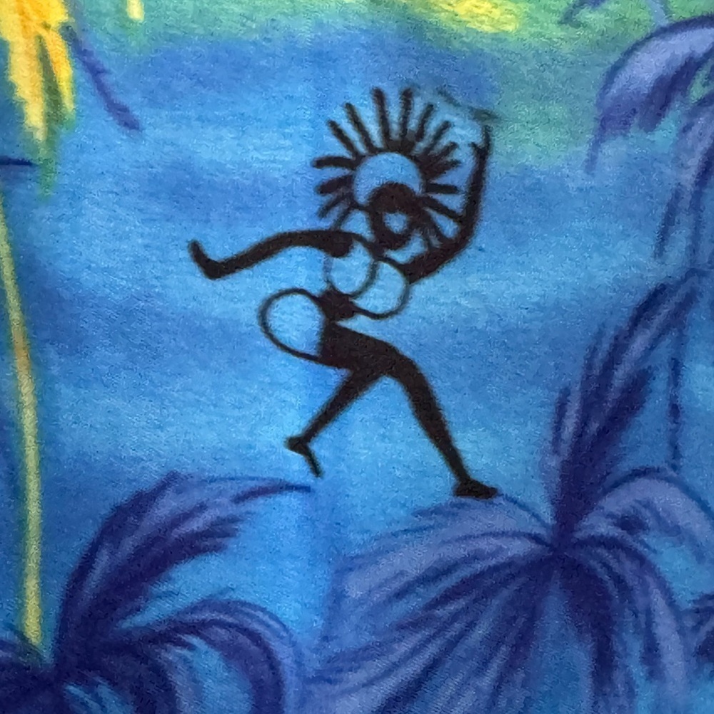 Vintage Rima Tropical Beach Coverup Caribbean One Size - Picture 4 of 8